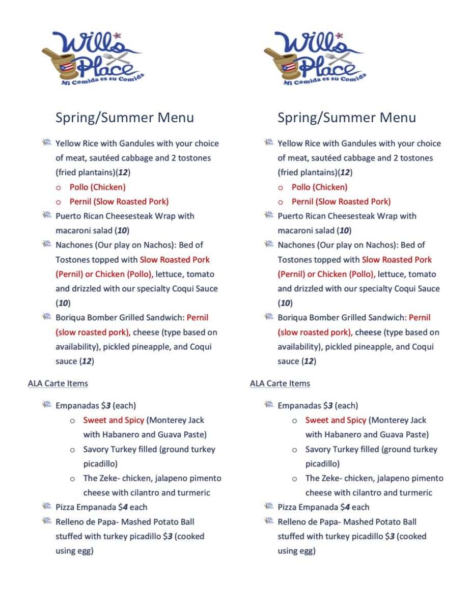 Will's Place Food Truck Old Bust Head